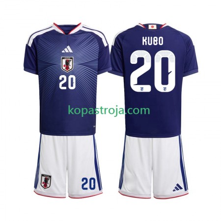 Billiga Fotbollströjor Japan Takefusa Kubo 20 Barn Hemma tröja WM 2026 Kortärmad